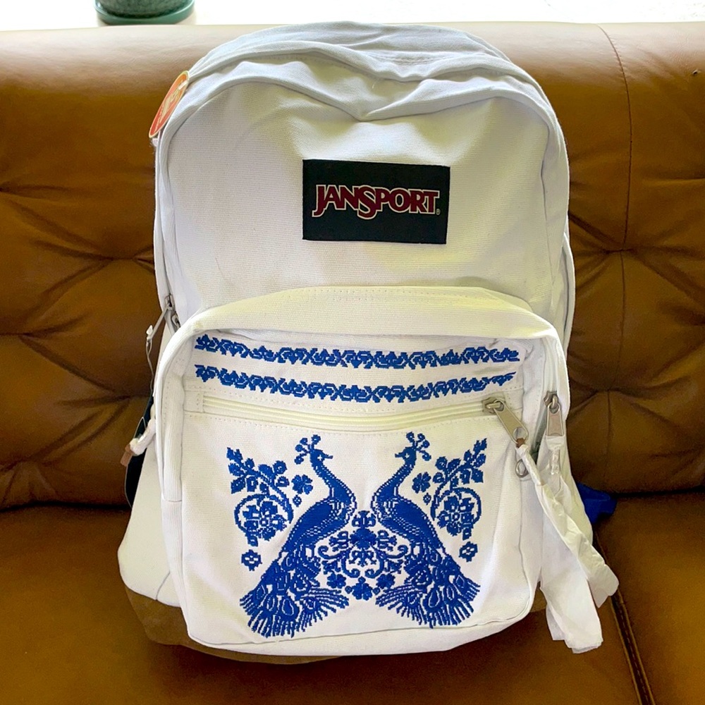 JanSport limited edition embroidered backpack